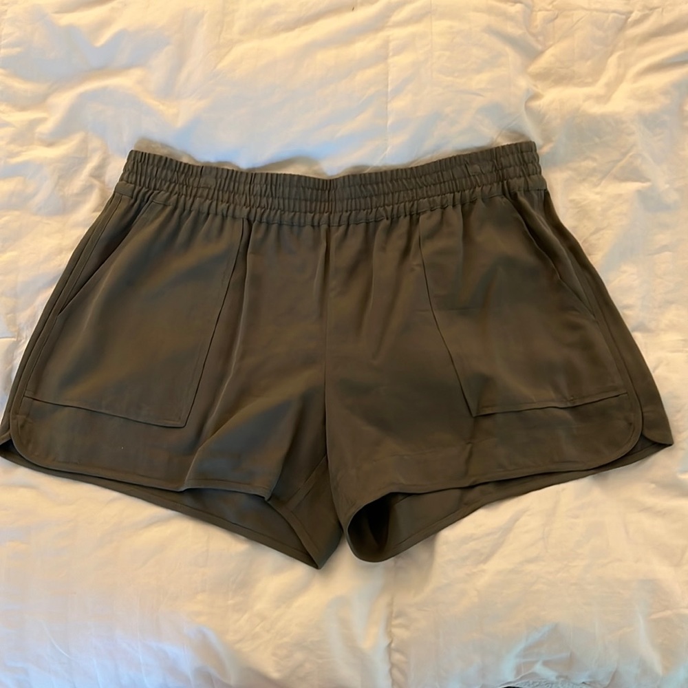 Joie Beso Sandwashed Shorts - Fatigue - Size large